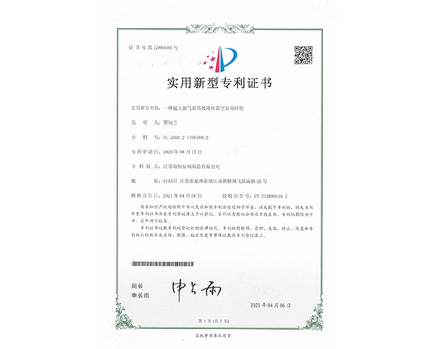 高效液環真空泵
